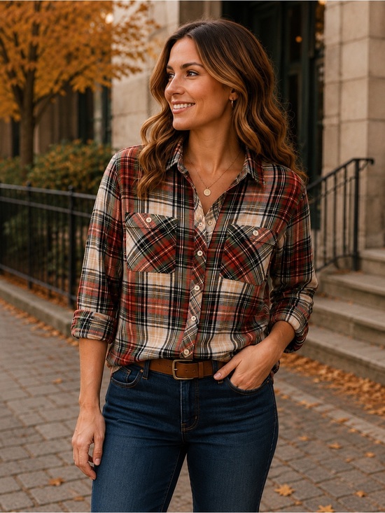 Denim & Supply Ralph Lauren Tops - Ralph Lauren Denim & Supply Plaid Flannel Shirt | Classic Fall Preppy